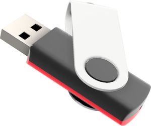 Zwei Farben  USB Stick  Swivel 64GB