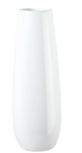ASA Vase, weiß D.8cm, H.32cm WEISS