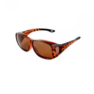 Polarisierte Überzieh Sonnenbrille Überziehbrille Überbrille Fit Over BM5005 farbe TORTOIS