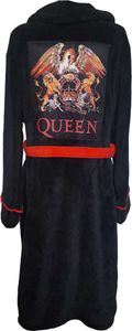 Queen Morgenmantel Classic Crest Fleece Flauschig Robe Hausmantel