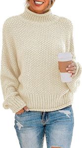 Damen Pullover mit Dolman-Ärmeln Pullover mit Rundhalsausschnitt Struktur Strickpullover M Damen Pullover mit Dolman-Ärmeln Pullover mit Rundhalsausschnitt Struktur Strickpullover M