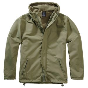 Brandit Jacke Windbreaker Frontzip in Olive-XXL