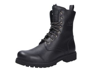 Panama Jack Damen Schnürstiefel in Schwarz, Größe 40