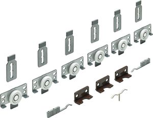 Schiebetürbeschlag Set SlideLine 56 3 Komplett Set 40kg HETTICH Schiebetürbeschlag Set SlideLine 56 3 Komplett Set 40kg HETTICH