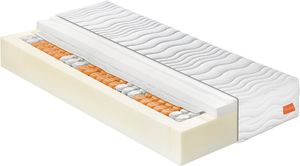 sleepling – Federkernmatratze Innovation 320, Taschenfederkern, H3, 90 x 200 x 25 cm, weiß