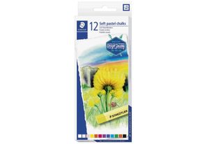 STAEDTLER Soft Pastellkreide karat 12er Kartonetui