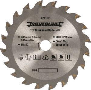 Silverline - Mini-Hartmetall-Sägeblatt