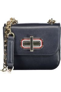 TOMMY HILFIGER Tasche Damen Textil Blau SF2609 - Größe: Einheitsgröße