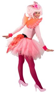 Tutu Rock Tüll Minirock rosa blickdicht Karneval Fasching Kostüm L/XL uni
