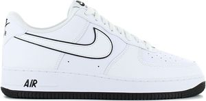 Nike Air Force 1 '07 Low White Black Outline Swoosh - EU: 44 Nike Air Force 1 '07 Low White Black Outline Swoosh - EU: 44