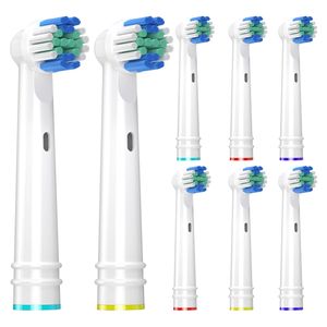 Aufsteckbürsten Kompatibel mit Oral B (8er Pack) - Zahnbürstenaufsätze
