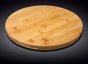 Wilmax Drehteller aus Bambus, Ø 35,5 cm WL-771081/A