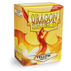 Dragon Shield Matte: Yellow (100 Stück)