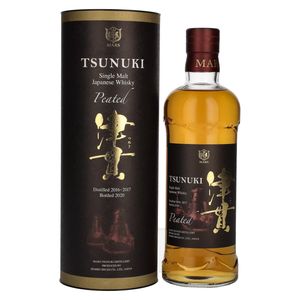 Mars TSUNUKI Single Malt Japanese Whisky PEATED 2016-2017 50% Vol. 0,7l in Geschenkbox