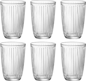 Bormioli Rocco 5.80503 Line long drink cup 390 ml, v: 12 cm, ø 8,5 cm, sklo, číre, priehľadné (balenie 6 ks)
