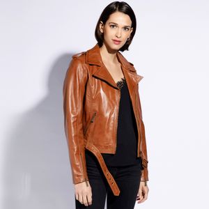 Wittchen Stylish leather jacket, woman