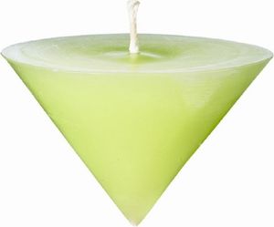 Outdoor Schwimmkerze Grün 15 x Ø 12 cm