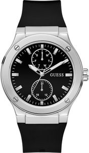 Guess Herren Uhr Armbanduhr Analog JET GW0491G3 Silikon Guess Herren Uhr Armbanduhr Analog JET GW0491G3 Silikon