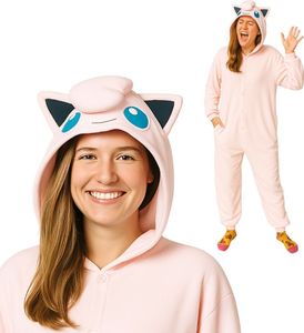 Onesie Kigurumi Pyjamas Pokemon Jigglypuff Verkleidung XL: 175 - 185cm Onesie Kigurumi Pyjamas Pokemon Jigglypuff Verkleidung XL: 175 - 185cm