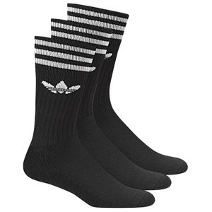 ponožky adidas Solid Crew 3 Pack - Gr. 43-46