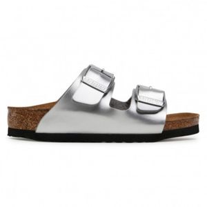 Birkenstock Offene Schuhe silber, Kinder 24-42:39, Farbe:silber