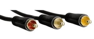 Kabel wideo Hama z wtyczką SCART i 3 wtyczkami cinch, 1,5 m