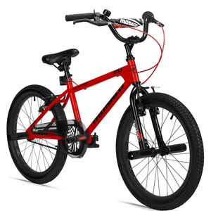 Bergsteiger Monaco 20 Zoll BMX, Kinderfahrrad, geeignet für 6, 7, 8, 9 Jahre, Freestyle, 4 Stahl Pegs, Kettenschutz, Freilauf