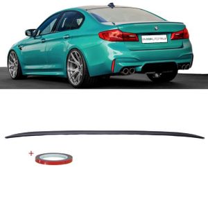 Sport-Performance Heckspoiler Hecklippe Schwarz Matt +3M passend für BMW 5er G30 Limousine ab 2017