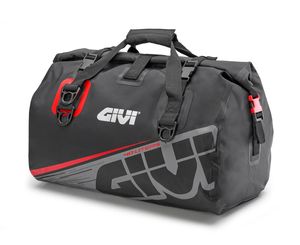 Givi - Easy-T Bag Waterproof 40L Gepäckrolle mit Tragegurt Black / Grey / Red