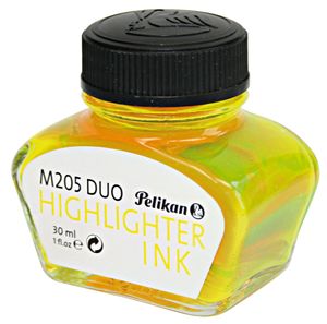 Pelikan Textmarker Tinte Inhalt 30 ml im Glas leuchtgelb