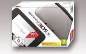 Nintendo 3DS XL Handheld Konsole inSilver Black - Silber Schwarz in