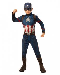 Lizenziertes Captain America Kinderkostüm Größe: L
