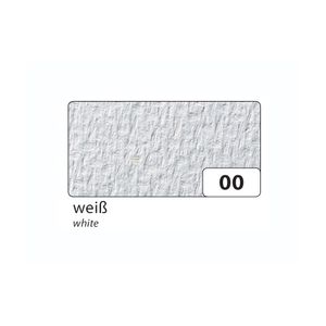 folia 110300 Passepartoutkarten mit rechteckiger Ausstanzung, mit Kuverts, weiß, 6-teilig (1 Set)