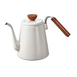 Hario Coffee Kettle Bona | Wasserkessel Emailliert | BDK-80-W