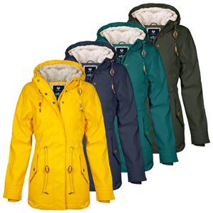 Ragwear Damen Jacke, Farbe:gelb, Größe:L