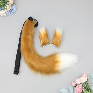 INF Fuchsschwanz Plüsch, Kuscheliges Fuchsschwanz Cosplay Accessoire Kamel