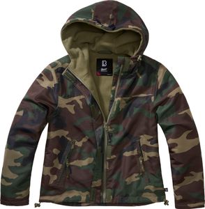 Brandit Women Frontzip Windbreaker woodland, 5XL