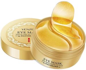 60 Stück Augen Pads, Gold Kollagen Gel Augenpads Für Falten, Feine Linien, Augenringe, Reduziert Schwellungen, Lindert Müdigkeit