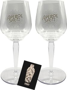 Aperol Spritz Acryl Weinglas 2er-Set – Bruchsicher & Stilvoll für den perfekten Genuss