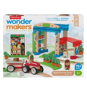 Fisher-Price Wunder Werker Kleine Stadt, Baukasten, Konstruktions-Spielzeug