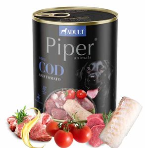 PIPER mokra karma dla psa z dorszem i pomidorem 800g Dolina Noteci