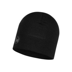 Buff Czapki Czapka Wool Hat Solid Black, 8428927214980