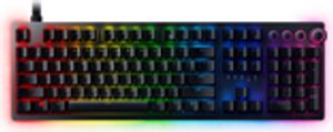 Razer Huntsman V2 Analog - Kabelgebunden - USB - Optomechanischer Schlüsselschalter - QWERTY - RGB-LED - Schwarz