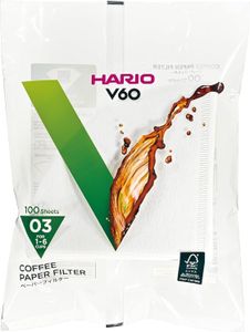 HARIO Papierkaffeefilter Gr.03 (100Stk.)