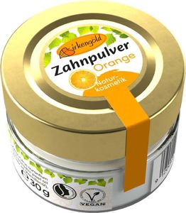 Zubný prášok - oranžová nádobka 30g