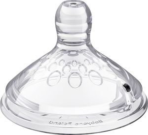 Antikoliková silikonová savička Natural - 6m+, BabyOno 1ks v bal.