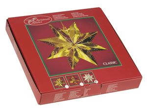 Best Season Messingstern Classic Farbe gold, ca. 28 x 28 cm, 799-00