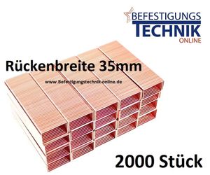 Sešívačky 35×22 mm pro sešívačky na lepenku Bostitch s dobíjecí baterií DSA-3522-E KL-07