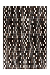 Kayoom - Designer Teppich Lavin 125 Schwarz / Weiß Grösse: 200cm x 280cm