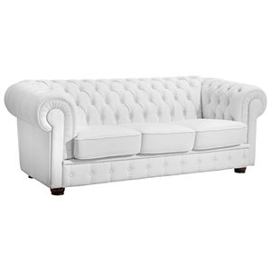 Max Winzer Bridgeport Sofa 3-Sitzer - Farbe: weiß - Maße: 200 cm x 98 cm x 76 cm; 2883-3100-2070150-F07